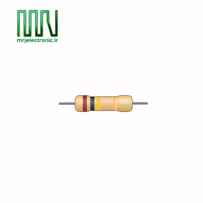 مقاومت 10 کیلو اهم 0.25 وات 100 عددی