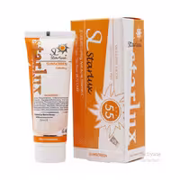 استارلوکس کرم ضد آفتاب بی رنگ(SPF55) – Starlux
