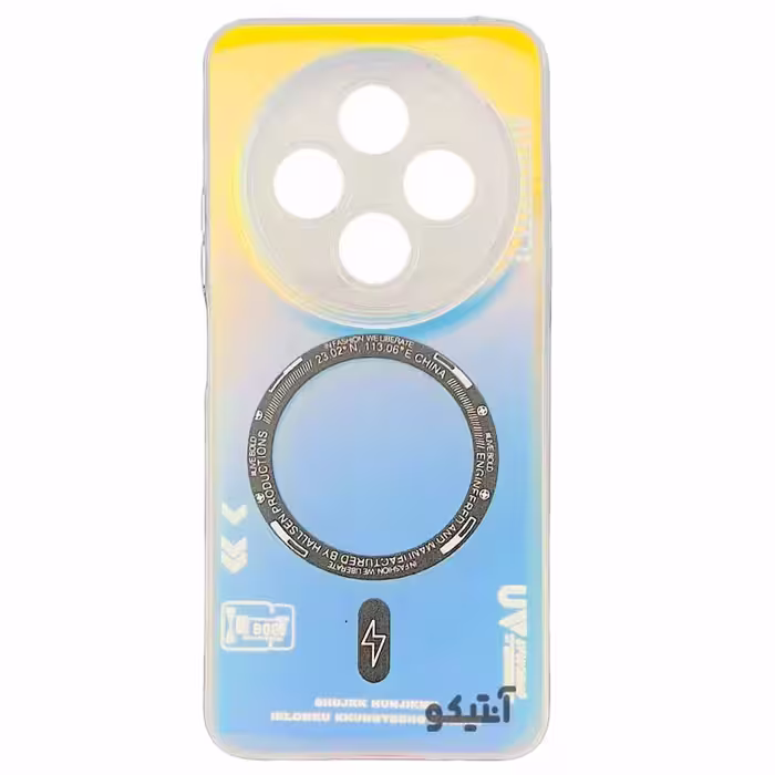 قاب گوشی Xiaomi Poco C75 / Redmi 14C مدل SoCool طرح مگ سیف محافظ لنز دار-رنگ هفت رنگ