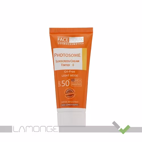 کرم ضدآفتاب SPF50 بژ روشن مناسب پوست چرب فتوزوم فیس دوکس