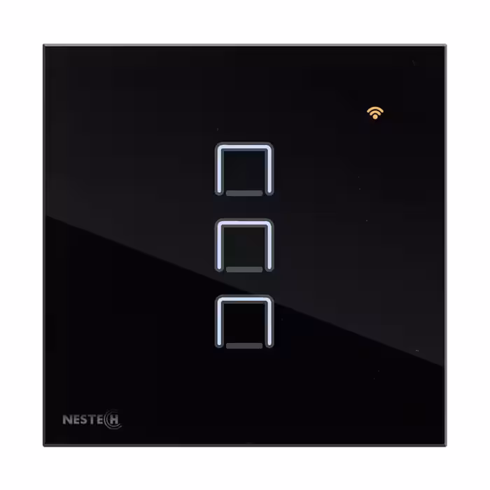 کلید لمسی هوشمند سه پل Zigbee نستک سری INNOVA کد NE5LS01XG3