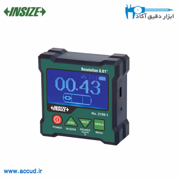 تراز دیجیتال و ژیروسکوپ دو محوره INSIZE (اینسایز) مدل 2199-1