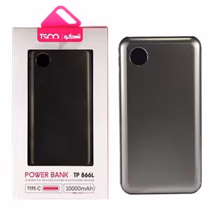 پاور بانک تسکو TP 866L ظرفیت 10000 میلی آمپر
