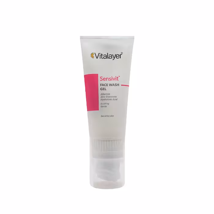 ژل شستشوی صورت ویتالیر مدل سنسی ویت | 200ml