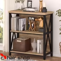 کنسول ویترینی چوب و فلز کد 9922