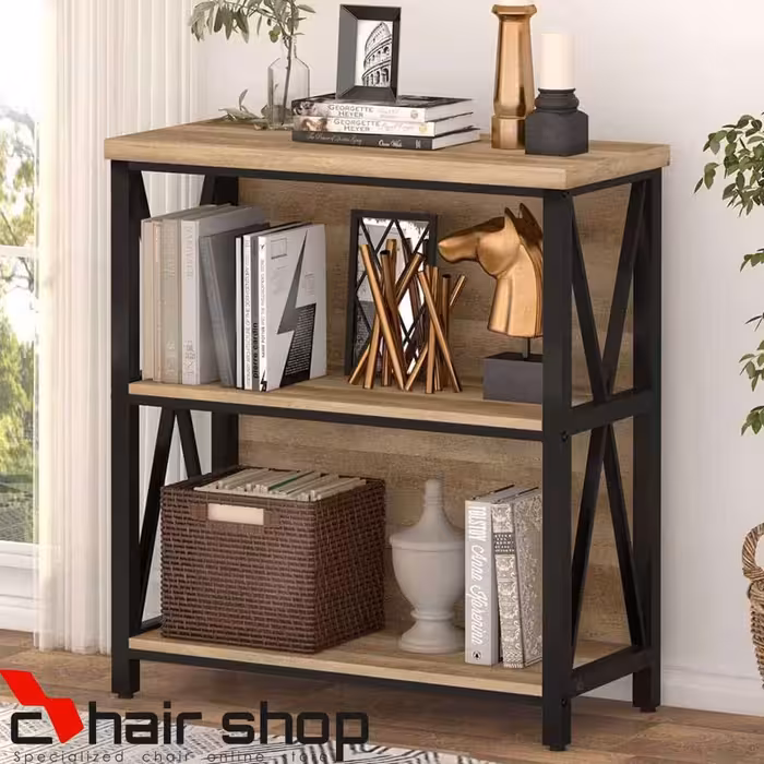 کنسول ویترینی چوب و فلز کد 9922