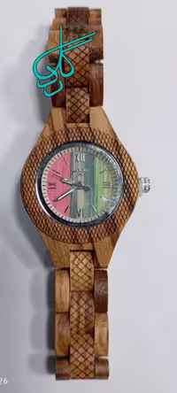 خرید ساعت مچی زنانه چوبی مارک WOOD کیفیت عالی موتور ژاپن کد 1924086 - ردگل