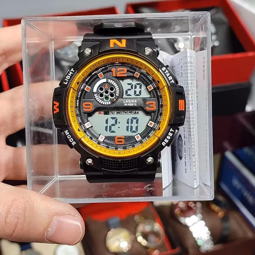 ساعت جیشاک اسپورت دور رنگ دار فوق العاده