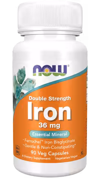 آهن 36 میلی‌گرم 90 کپسول NOW
