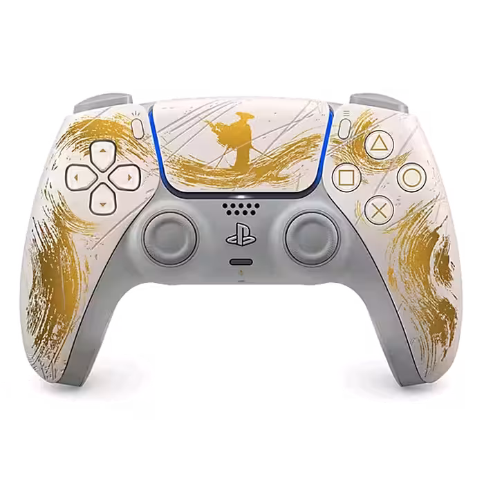 دسته بازی PS5 شبح یوتی | DualSense wireless Ghost of Yotei Gold Limited Edition