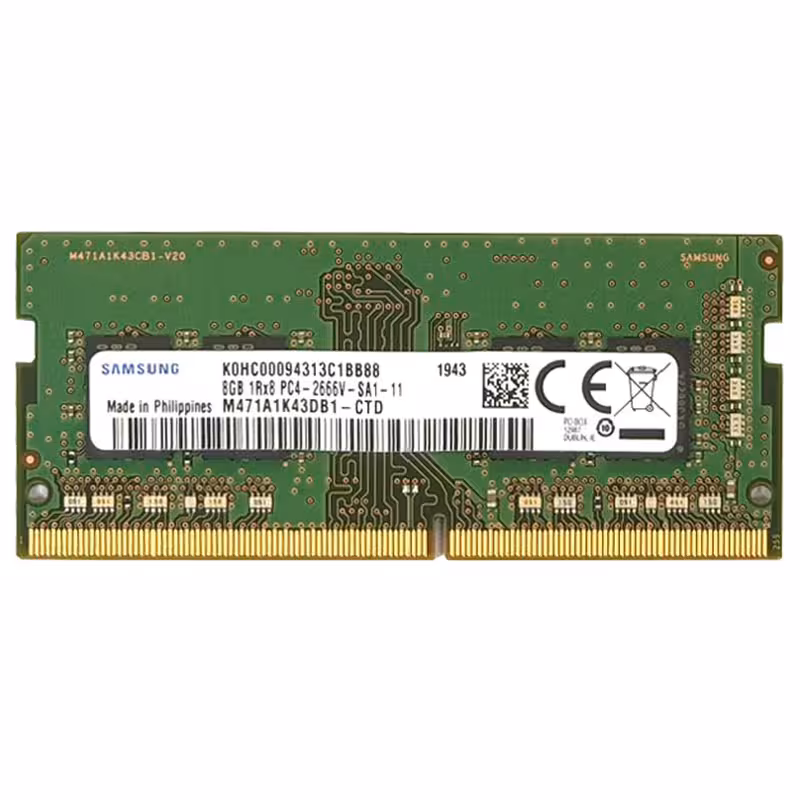 رم لپ تاپ 8 گیگ سامسونگ Samsung DDR4 8GB 2666MHz