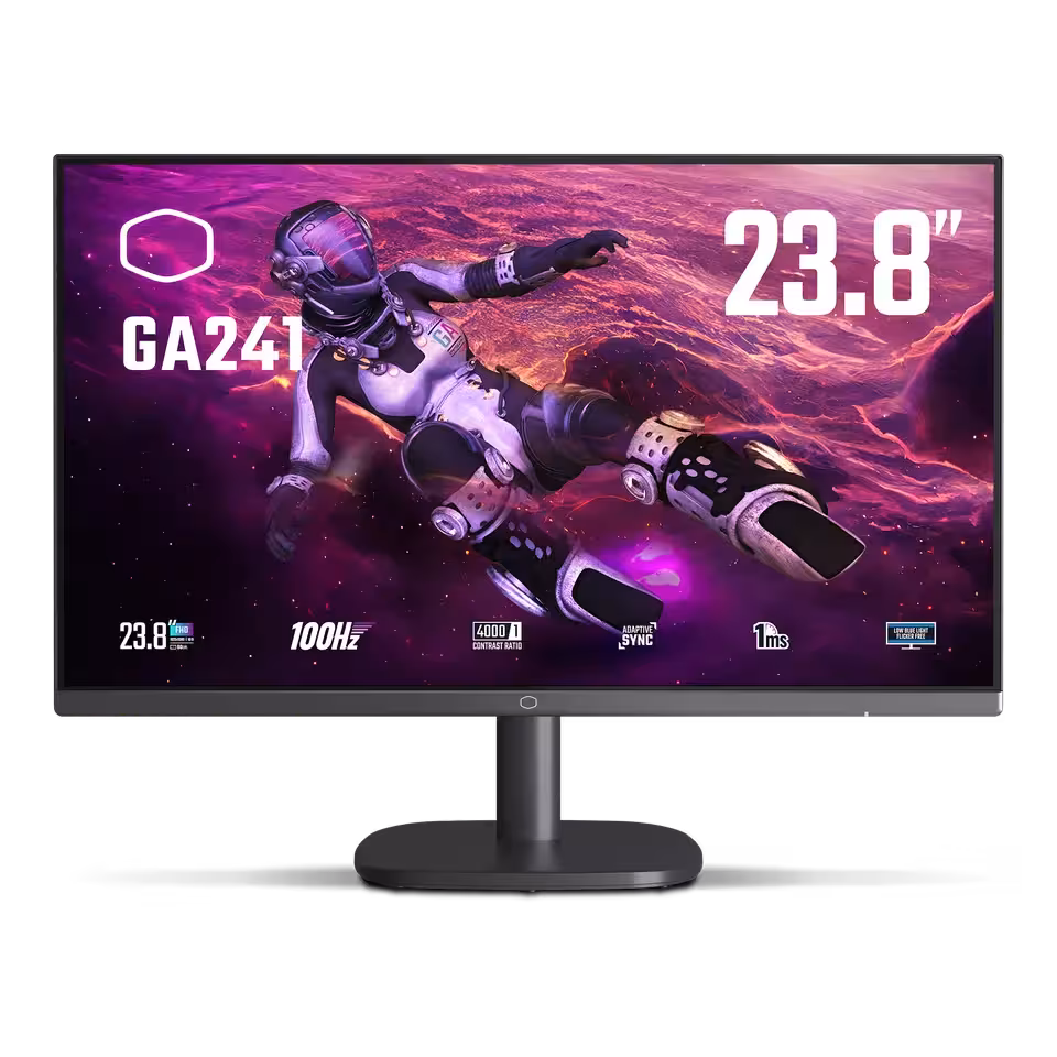 مانیتور 24 اینچ کولر مستر CMI-GA241 100Hz VA 1ms