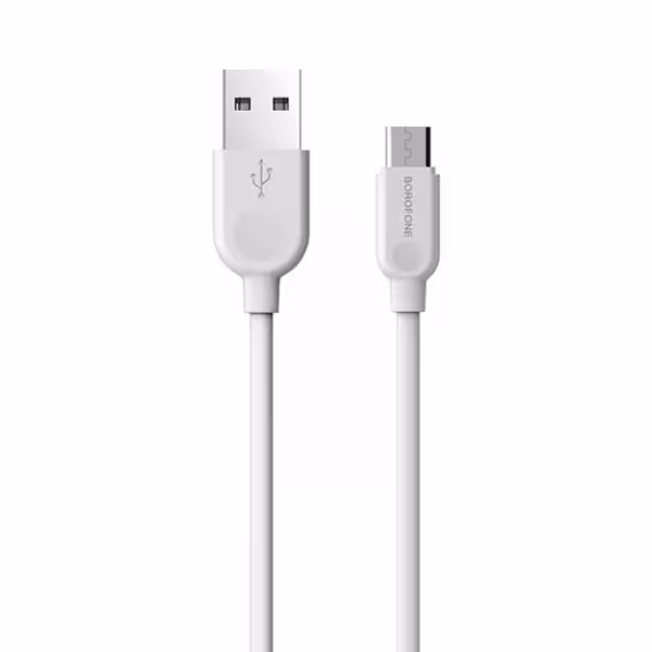 کابل تبدیل USB به microUSB بروفون مدل BX14 طول 1 متر