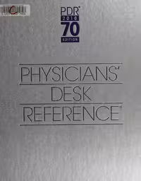 خرید و دانلود نسخه کامل کتاب Physicians' Desk Reference, 70th edition