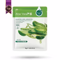 ماسک صورت ورقه‌ ای هاچانا HCHANA مدل عصاره آلوئه‌ ورا Aloe Vera پک 1 عددی (اورجینال)