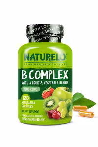 کپسول B کمپلکس NATURELO - بسته 120 عددی