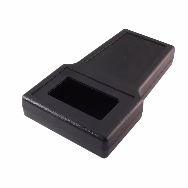 جعبه برد پلاستیکی دستی مشکی سایز 157x94x25mm