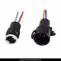 سوکت فن کولر پراید نری و مادگی (جفتی) برند  BBZ