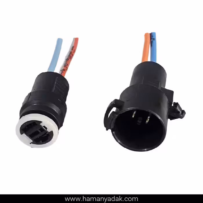 سوکت فن کولر پراید نری و مادگی (جفتی) برند  BBZ