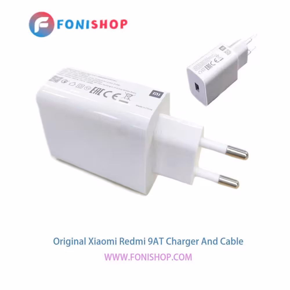 کابل و شارژر اصلی شیائومی Xiaomi Redmi 9AT