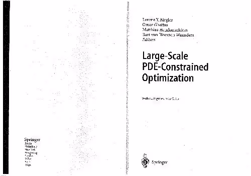 خرید و دانلود نسخه کامل کتاب Large-Scale PDE-Constrained Optimization