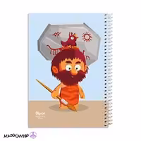 دفتر نقاشی 40 برگ وزیری فانتزی الیپون کد 01