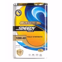 روغن موتور 10W-40 سپاهان مدل اسپیدی پلاتینیوم SM حجم 5 لیتر