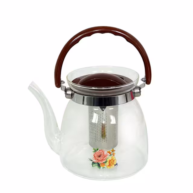 قوری پیرکس دسته بالا 1200 میلی لیتری