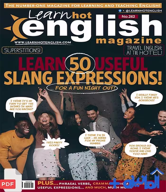 مجله انگلیسی Learn hot english شماره 262 (اورجینال PDF)
