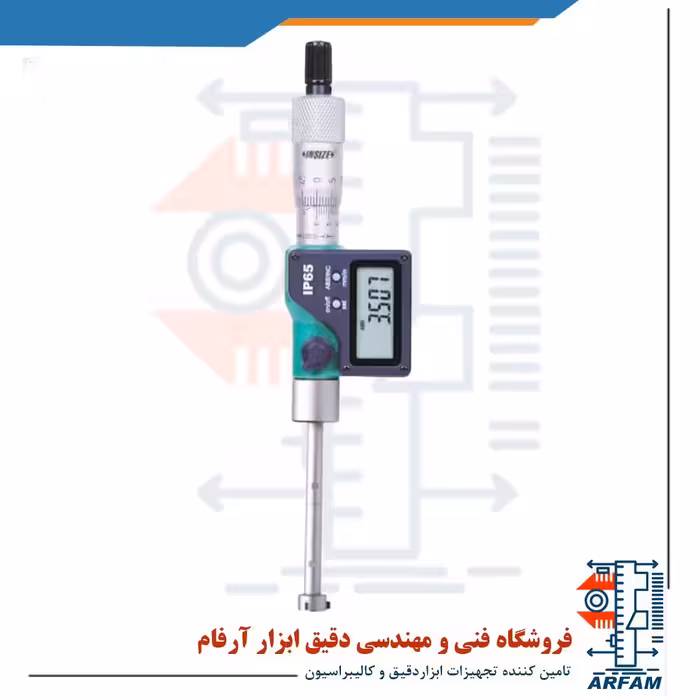 میکرومتر داخل سه فک دیجیتال اینسایز 12-10 میلی متر مدل 12-3127