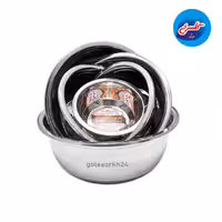 سرویس لگن استیل یونیک 6 پارچه سری A