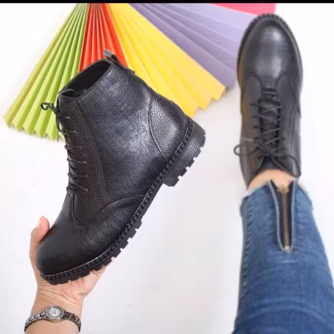 نیم بوت پوتین کوتاه شیک و راحت