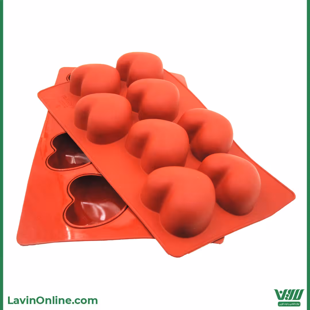 قالب سیلیکونی قلب 3 بعدی