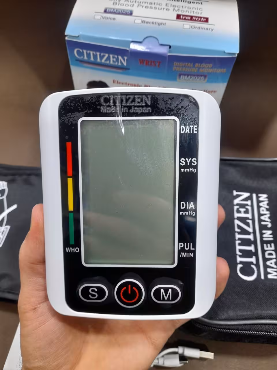 فشارسنج دیجیتالی سیتیزن مدل BM2025