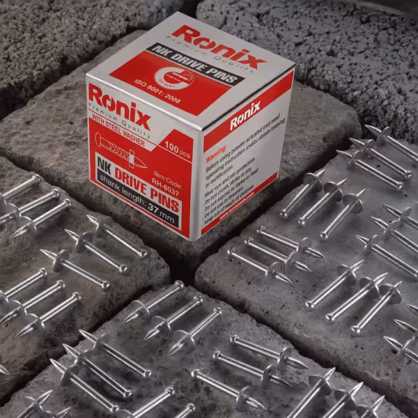 میخ تفنگ میخ کوب 37 میلی متری NK37 بتن