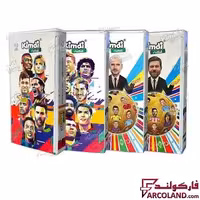 آلبوم کیمدی کارت فوتبال 2025 طرح 7 ظرفیت 120 عددی