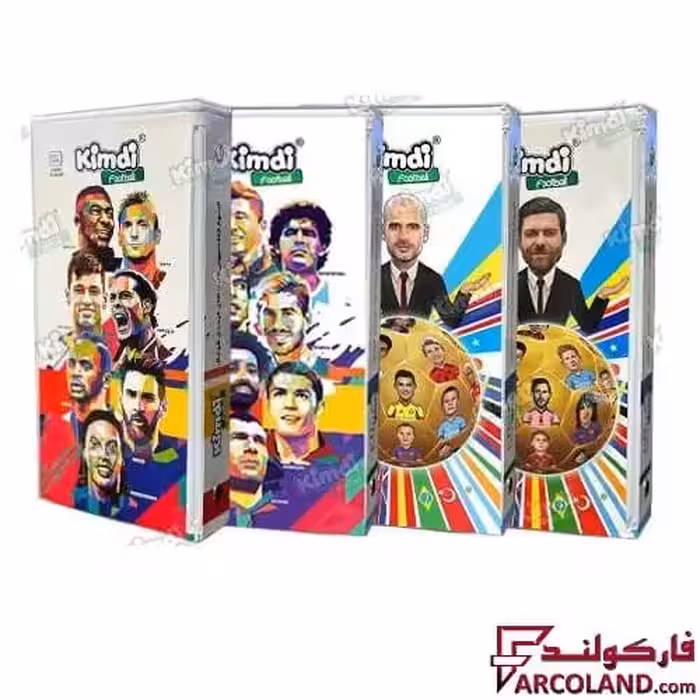 آلبوم کیمدی کارت فوتبال 2025 طرح 7 ظرفیت 120 عددی
