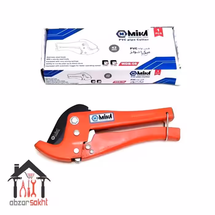 قیچی لوله PVC میکا MIKA مدل WDB-08 کارتن 36 عددی