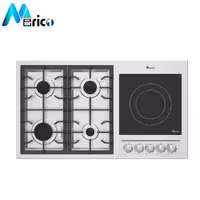 گاز رومیزی بیمکث کد 0027 پنج شعله استیل