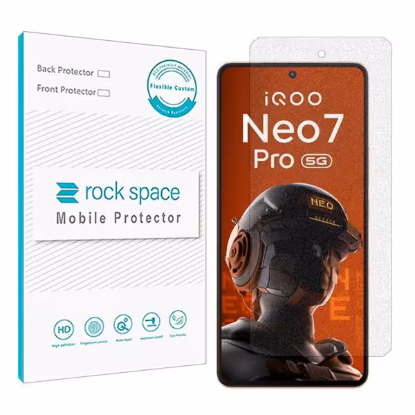 گلس ویوو iQOO Neo 7 Pro مدل نانو هیدروژل مات برند راک اسپیس کد S