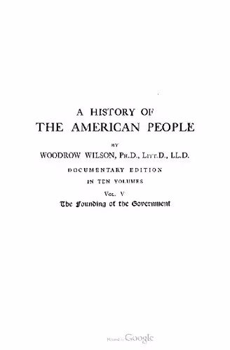 خرید و دانلود نسخه کامل کتاب A history of the American people. In ten volumes