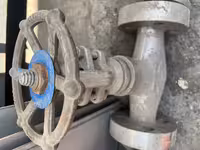 شیر کشویی 3/4 اینچ کلاس 2500  از جنس SAET F316/HF STEM F316 DISC F316 BODY F304