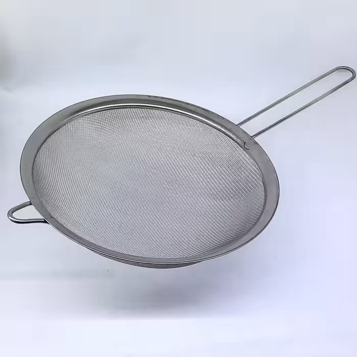 الک دسته دار جنس استیل قطر 22سانت