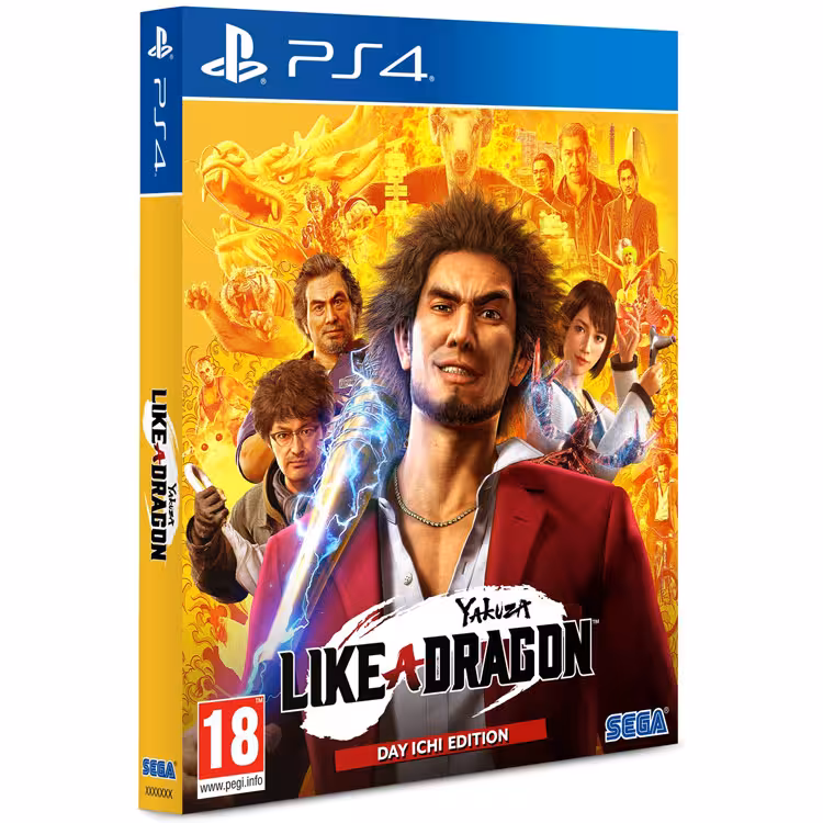 Yakuza: Like a Dragon Steelbook – PS4 – کارکرده