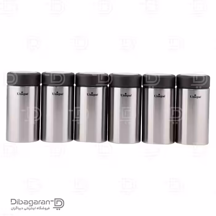 جا ادویه استیل یونیک 6 عددی کد 4490-UN