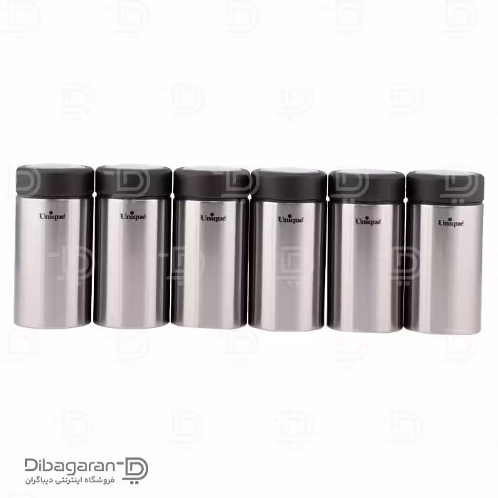 جا ادویه استیل یونیک 6 عددی کد 4490-UN