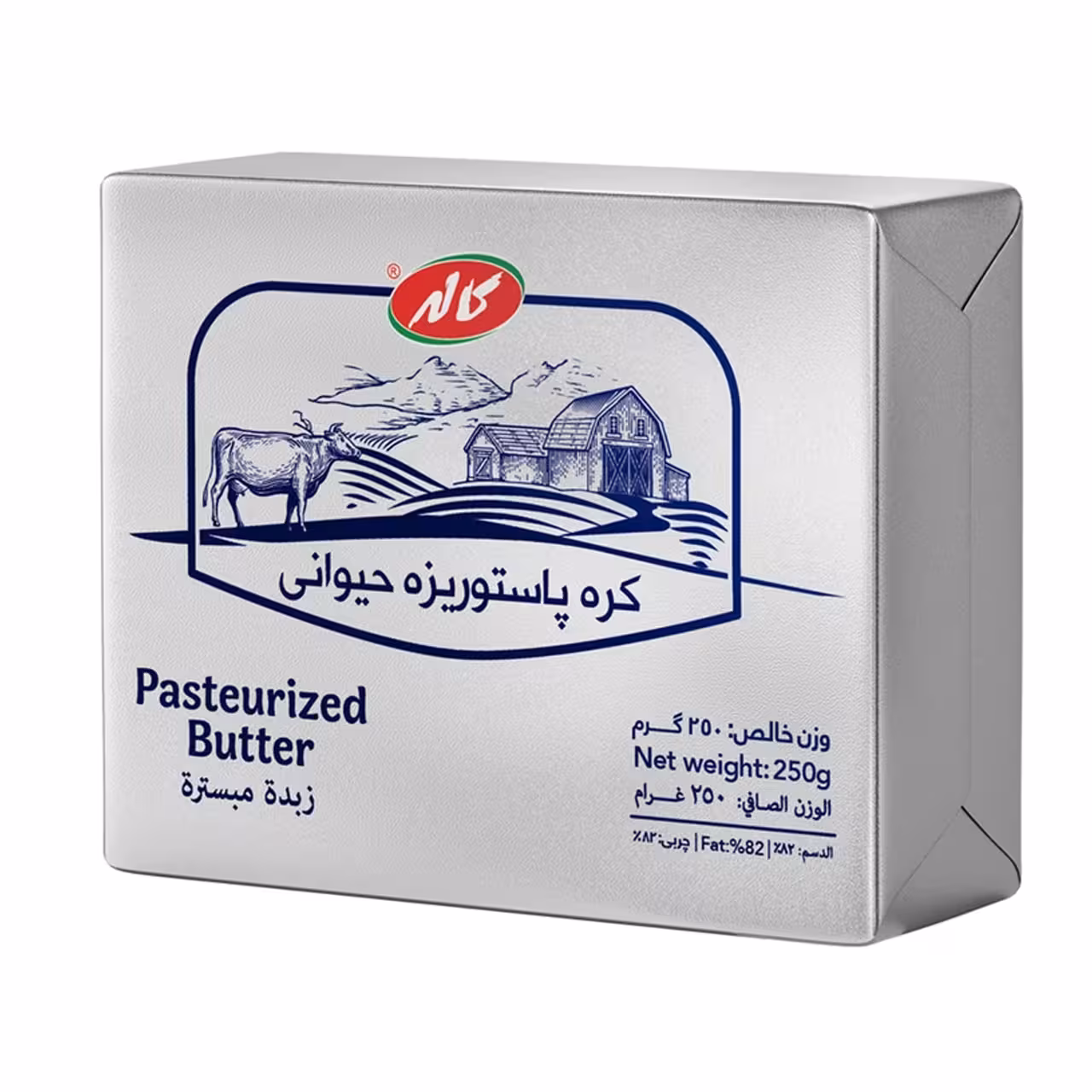 کره پاستوریزه حیوانی کاله 250 گرمی