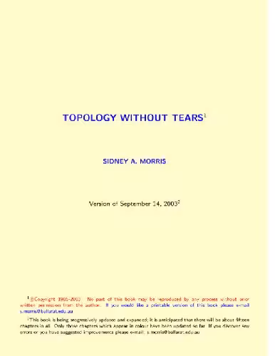 خرید و دانلود نسخه کامل کتاب Topology without tears (draft 2003-09-14)