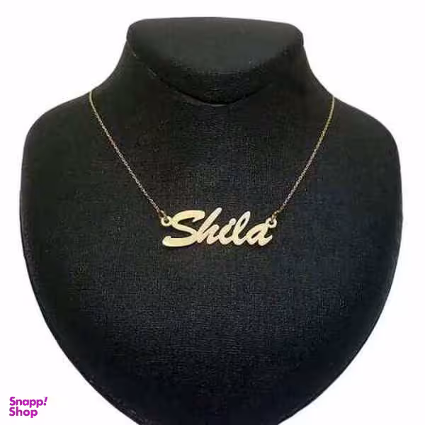 گردنبند نقره زنانه طرح شیلا کد 01
