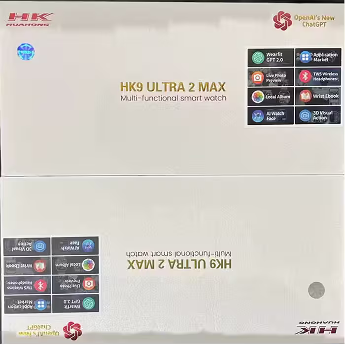 ساعت هوشمند مدل HK9 Ultra2 Max (فروش عمده و تک)